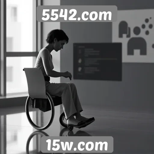 Acessibilidade e interfaces do site 5542.com