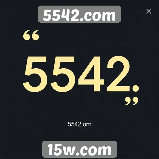Avaliações de usuários sobre 5542.com em destaque